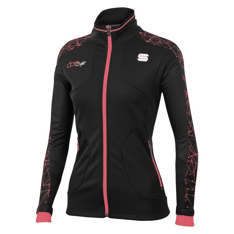 Oppvarming jakke Sportful Doro WS svart-corall Oppvarming jakke Sportful Doro WS svart-corall